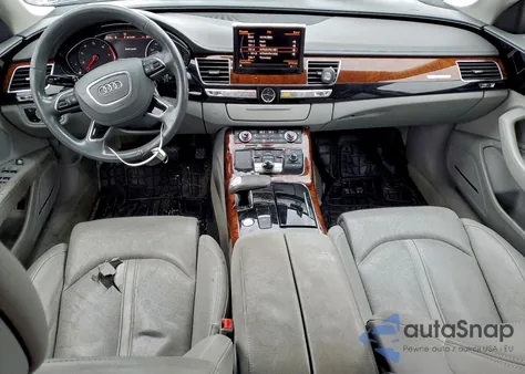 2013 Audi A8 L Quattro z USA, uszkodzony, nr VIN WAURGAFDXDN021124